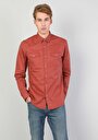 thumb-Показати інформацію про Сорочка З Довгим Рукавом Чоловіча Помаранчева  Cl1046446