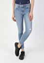 thumb-Показати інформацію про 759 Lara Джинси Жіночі Блакитні Супер Вузького Крою Cl1049654