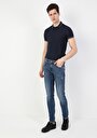 thumb-Показати інформацію про 041 Danny Джинси Чоловічі Блакитні Вузького Крою Cl1049569