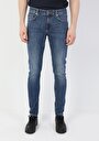 thumb-Показати інформацію про 041 Danny Джинси Чоловічі Блакитні Вузького Крою Cl1049569