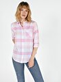 thumb-Показати інформацію про Сорочка З Довгим Рукавом Жіноча Рожева Класичного Крою Cl1048890