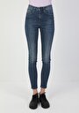 thumb-Показати інформацію про 760 Diana Джинси Жіночі Блакитні Супер Вузького Крою Cl1048685