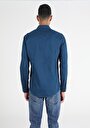 thumb-Показати інформацію про Сорочка З Довгим Рукавом Чоловіча Блакитна  Cl1050715