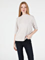 thumb-Показати інформацію про Футболка З Довгим Рукавом Жіноча Сіра  Cl1050465