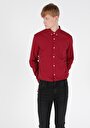 thumb-Показати інформацію про Сорочка З Довгим Рукавом Чоловіча Червона  Cl1052199