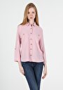 thumb-Показати інформацію про Сорочка З Довгим Рукавом Жіноча Рожева  Cl1050417