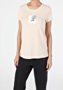 thumb-Показати інформацію про Футболка Жіноча Бежева Класичного Крою Cl1052427