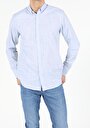 thumb-Показати інформацію про Сорочка З Довгим Рукавом Чоловіча Блакитна  Cl1053685
