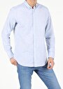 thumb-Показати інформацію про Сорочка З Довгим Рукавом Чоловіча Блакитна  Cl1053685