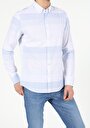 thumb-Показати інформацію про Сорочка З Довгим Рукавом Чоловіча Блакитна  Cl1053805