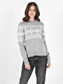 thumb-Показати інформацію про Светр Жіночий Сірий Cl1051518