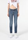 thumb-Показати інформацію про 703 Carla Джинси Жіночі  Вузького Крою Cl1054599