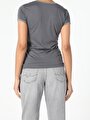 thumb-Показати інформацію про Футболка З Коротким Рукавом Жіноча Сіра  Cl1056383