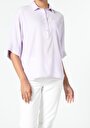 thumb-Показати інформацію про Сорочка З Довгим Рукавом Жіноча Фіолетова  Cl1056427