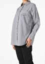 thumb-Показати інформацію про Сорочка З Довгим Рукавом Жіноча Сіра  Cl1055002