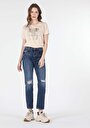 thumb-Показати інформацію про 893 Julia Джинси Жіночі Сині Бойфренди Cl1057949
