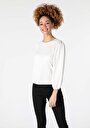thumb-Показати інформацію про Футболка З Довгим Рукавом Жіноча Біла  Cl1057330