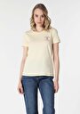 thumb-Показати інформацію про Футболка З Коротким Рукавом Жіноча Жовта  Cl1058479