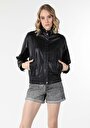 thumb-Показати інформацію про Куртка З Еко-шкіри Жіноча Чорна  Cl1057279