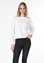 thumb-Показати інформацію про Футболка З Довгим Рукавом Жіноча Біла  Cl1057363