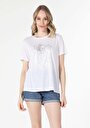 thumb-Показати інформацію про Футболка З Коротким Рукавом Жіноча Біла  Cl1058079