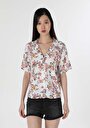 thumb-Показати інформацію про Сорочка З Коротким Рукавом Жіноча Мультіколор  Cl1058762
