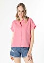 thumb-Показати інформацію про Сорочка З Коротким Рукавом Жіноча Рожева  Cl1058070