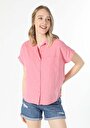 thumb-Показати інформацію про Сорочка З Коротким Рукавом Жіноча Рожева  Cl1058070