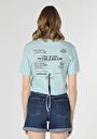 thumb-Показати інформацію про Футболка З Коротким Рукавом Жіноча Зелена  Cl1058949
