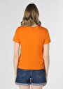 thumb-Показати інформацію про Футболка З Коротким Рукавом Жіноча Помаранчева  Cl1059126