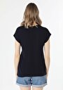 thumb-Показати інформацію про Футболка З Коротким Рукавом Жіноча Синя  Cl1058910
