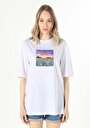 thumb-Показати інформацію про Футболка З Коротким Рукавом Жіноча Біла  Cl1059005
