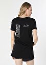 thumb-Показати інформацію про Футболка З Коротким Рукавом Жіноча Чорна  Cl1059195