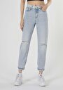 thumb-Показати інформацію про 893 Julia Джинси Жіночі Блакитні Бойфренди Cl1059321