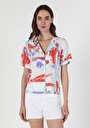 thumb-Показати інформацію про Сорочка З Коротким Рукавом Жіноча Мультіколор  Cl1058767
