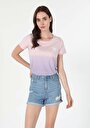 thumb-Показати інформацію про Футболка З Коротким Рукавом Жіноча Рожева  Cl1058975