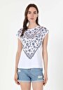 thumb-Показати інформацію про Футболка З Коротким Рукавом Жіноча Біла  Cl1059007