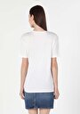 thumb-Показати інформацію про Футболка З Коротким Рукавом Жіноча Біла  Cl1059020