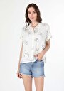 thumb-Показати інформацію про Сорочка З Коротким Рукавом Жіноча Біла  Cl1058768