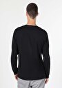 thumb-Показати інформацію про Футболка З Довгим Рукавом Чоловіча Чорна  Cl1059596