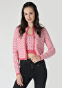 thumb-Показати інформацію про Кардиган Жіночий Рожевий  Cl1062830