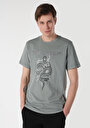 thumb-Показати інформацію про Футболка З Коротким Рукавом Чоловіча Сіра  Cl1061730