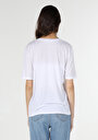 thumb-Показати інформацію про Футболка З Коротким Рукавом Жіноча Біла  Cl1063246