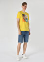 thumb-Показати інформацію про Футболка З Коротким Рукавом Чоловіча Жовта  Cl1063363