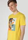 thumb-Показати інформацію про Футболка З Коротким Рукавом Чоловіча Жовта  Cl1063363