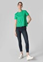thumb-Показати інформацію про Футболка З Коротким Рукавом Жіноча Зелена  Cl1062567