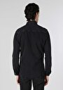 thumb-Показати інформацію про Сорочка З Довгим Рукавом Чоловіча Чорна  Cl1064107