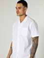thumb-Показати інформацію про Сорочка З Коротким Рукавом Чоловіча Біла  Cl1063689