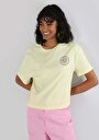 thumb-Показати інформацію про Футболка З Коротким Рукавом Жіноча Жовта  Cl1063436