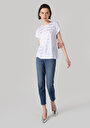 thumb-Показати інформацію про Футболка З Коротким Рукавом Жіноча Біла  Cl1063317